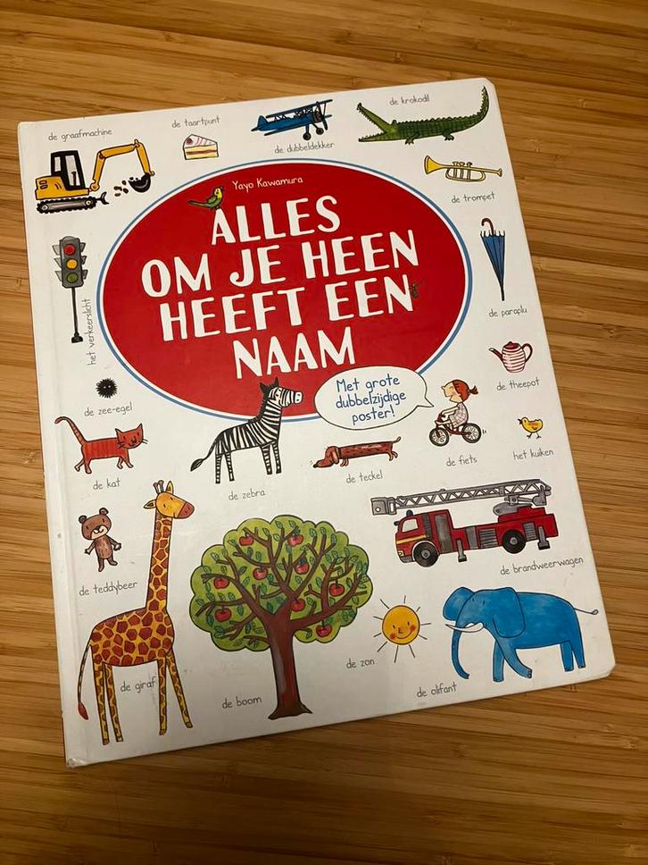 Yayo Kawamura - Alles om je heen heeft een naam, Boeken, Prentenboeken en Plaatjesalbums, Ophalen of Verzenden