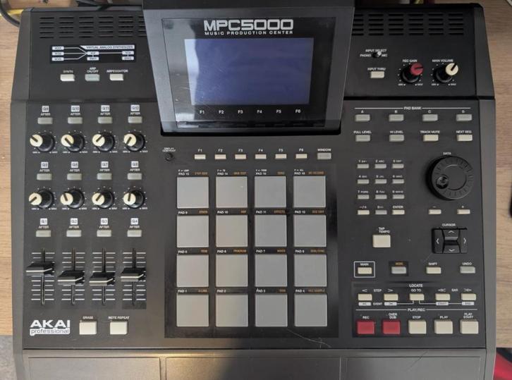 AKAI MPC5000 Sampler, Muziek en Instrumenten, Samplers, Gebruikt, Ophalen of Verzenden