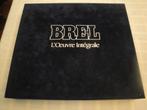 Vinyles BREL L'œuvre intégrale (coffret velours bleu ), Enlèvement, Comme neuf