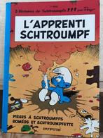Les SCHTROUMPFS album # 7 L'apprenti schtroumpf E.O. 1971 PE, Gelezen, Ophalen of Verzenden, Peyo, Eén stripboek