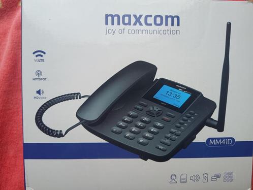 Telefoon met sim kaart en 4G naar wifi  Maxcom, Telecommunicatie, Mobiele telefoons | Overige merken, Gebruikt, Zonder abonnement