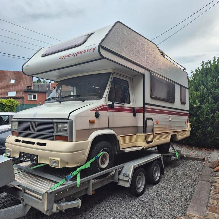 Camper Fiat Ducato LMC liberty 566 566 1991 126000km, Caravans en Kamperen, Mobilhomes, Particulier, Fiat, Fiat, Ophalen