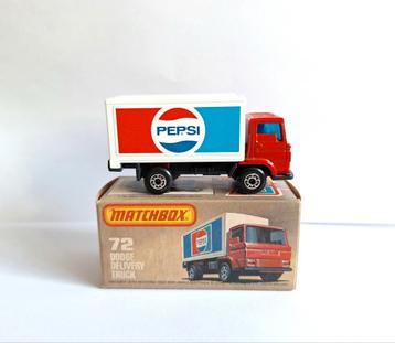 Matchbox superfast 72 dodge delivery truck  beschikbaar voor biedingen