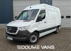 Mercedes-Benz Sprinter 317 L2H2 Automaat 170PK MBUX Airco, Auto's, Gebruikt, 4 cilinders, 2000 kg, Wit