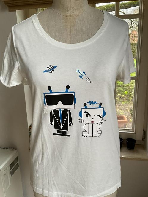 T-shirt de Karl Lagerfeld, taille S, Vêtements | Femmes, T-shirts, Taille 36 (S), Blanc, Enlèvement ou Envoi