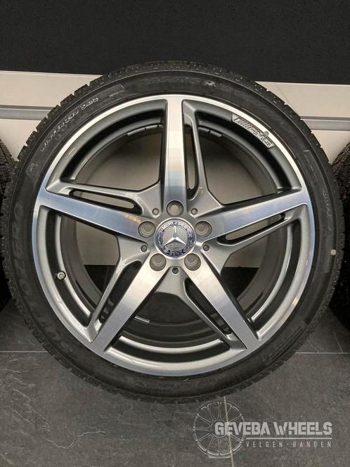 19'' originele Mercedes-Benz AMG GT velgen + winterbanden, Auto-onderdelen, Banden en Velgen, Banden en Velgen, Winterbanden, 19 inch
