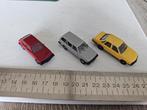 Set van 3 miniatuur HO-auto's Opel, Hobby en Vrije tijd, Ophalen of Verzenden