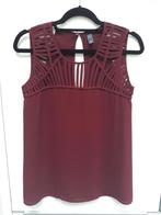 top elegant bordeau Hallhuber maat 36, Kleding | Dames, Ophalen of Verzenden, Zo goed als nieuw, Maat 36 (S)