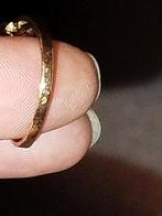 18k gouden verlovings ring met echte diamanten, Handtassen en Accessoires, Ringen, Ophalen of Verzenden