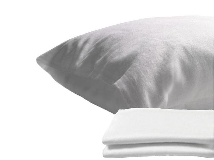 Kussenslopen set - molton (2 stuks) - Envelop sluiting, Caravans en Kamperen, Caravanaccessoires