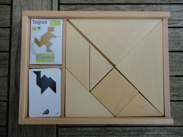 Tangram (Andreu Toys), Enfants & Bébés, Jouets | Éducatifs & Créatifs, Comme neuf, Puzzles, Découverte, Enlèvement ou Envoi
