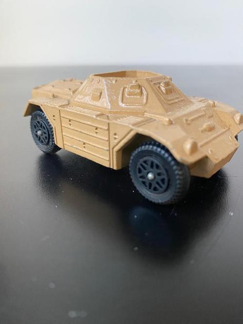 Vintage DINKY TOYS No 680 FERRET SCOUT CAR, Hobby en Vrije tijd, Modelauto's | 1:43, Gebruikt, Overige typen, Dinky Toys, Ophalen of Verzenden