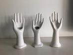 3 witte vintage display handjes, Antiek en Kunst, Ophalen of Verzenden