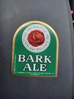 Oud bieretiket bark Ale brouwerij La Marine Brussel, Verzamelen, Biermerken, Ophalen of Verzenden
