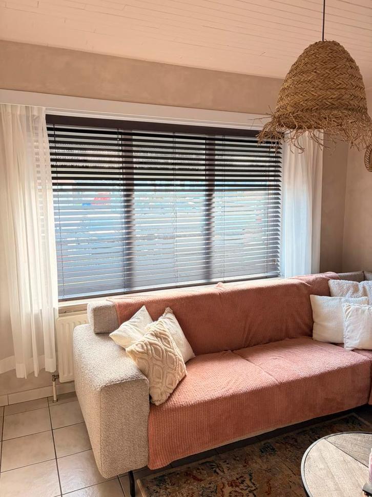 Nieuwe Jaloezieen bamboehout meerdere afmetingen, Huis en Inrichting, Stoffering | Gordijnen en Lamellen, Nieuw, Wit, Grijs, Zwart