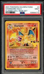 Charizard Holo PSA 9 - 4/102 - Épée et bouclier Célébrations, Enlèvement ou Envoi, Comme neuf, Cartes en vrac, Foil