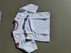 wit t-shirt, longsleef met auto, Next, 92, Kinderen en Baby's, Ophalen of Verzenden, Zo goed als nieuw