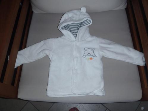 witte jas + capuchon maat 68 - Disney, Kinderen en Baby's, Babykleding | Maat 68, Zo goed als nieuw, Jongetje of Meisje, Jasje