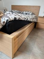 Bed + 2 nachtkastjes, Huis en Inrichting, Slaapkamer | Complete slaapkamers, Ophalen, Gebruikt