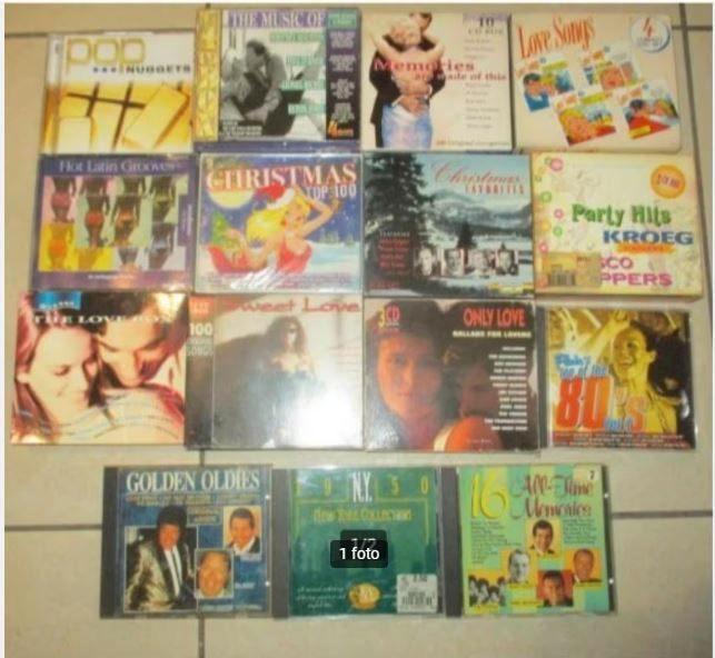 47 Originele Verzamel CD's in 15 boxsets, Cd's en Dvd's, Cd's | Verzamelalbums, Zo goed als nieuw, Pop, Boxset, Ophalen of Verzenden