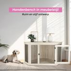 MaxxPet Houten Hondenbench Hoekmodel 132x70x73 cm, Dieren en Toebehoren, Hondenbenches, Support@maxxtools.be, Nieuw, Ophalen of Verzenden