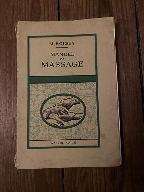 Manuel de massage, Livres, Conseil, Aide & Formation, Utilisé, Enlèvement ou Envoi