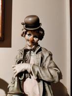 Grote clown in een Capodimonte-porcelaine, Ophalen, Gebruikt