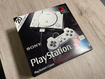 PlayStation 1 classic mini gloednieuw, nooit uitgepakt beschikbaar voor biedingen