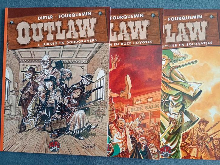Outlaw 1 a 3, Boeken, Stripverhalen, Nieuw, Ophalen of Verzenden