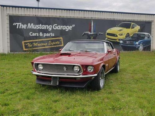 Ford Mustang (bj 1969, automaat), Auto's, Oldtimers, Te koop, Ford, Benzine, Overige carrosserie, Automaat, Rood