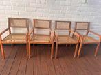 4 tuinstoelen teak Bristol, Enlèvement, Comme neuf