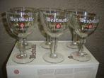 6 Verres Westmalle 33 cl, Verzamelen, Glas en Drinkglazen, Ophalen
