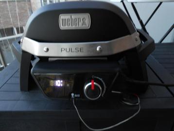 Weber Pulse 1000 BBQ, Tuin en Terras, Ophalen, Zo goed als nieuw, Weber