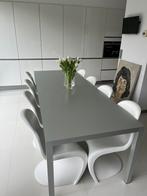 MDF italia LIM design tafel aluminium, Huis en Inrichting, Tafels | Eettafels, Ophalen, Overige materialen, Gebruikt, 200 cm of meer
