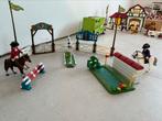 Playmobil paardenvervoerder en paardrijtoernooi 6928/6939, Kinderen en Baby's, Speelgoed | Playmobil, Zo goed als nieuw, Ophalen