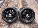 4 velgen te koop in 18 5x114.3 met sensor, 18 inch, Gebruikt, Ophalen of Verzenden, Band(en)