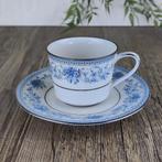 Noritake Blue Hill Koffiekop & Schotel, Antiek en Kunst, Ophalen of Verzenden