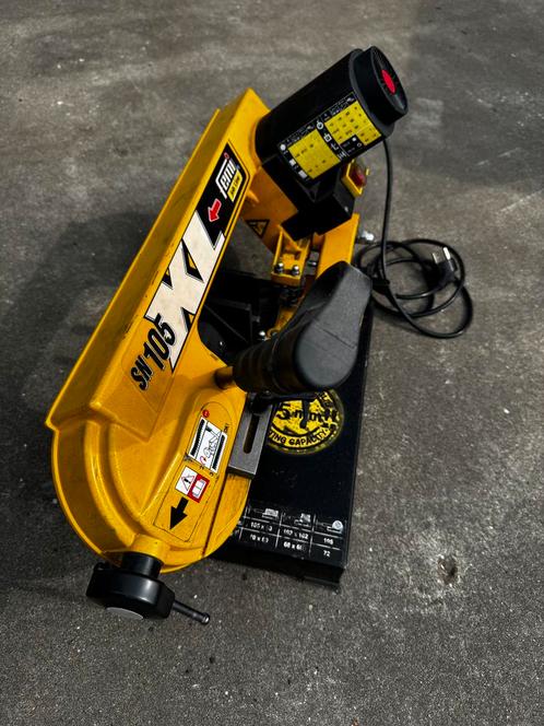 Lintzaagmachine metaal + extra lintzagen, Doe-het-zelf en Bouw, Gereedschap | Zaagmachines, Gebruikt, Lintzaag, 600 tot 1200 watt