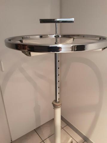 Kledingrek Chrome rond diameter 60 ! BEKIJK DE FOTO'S  beschikbaar voor biedingen