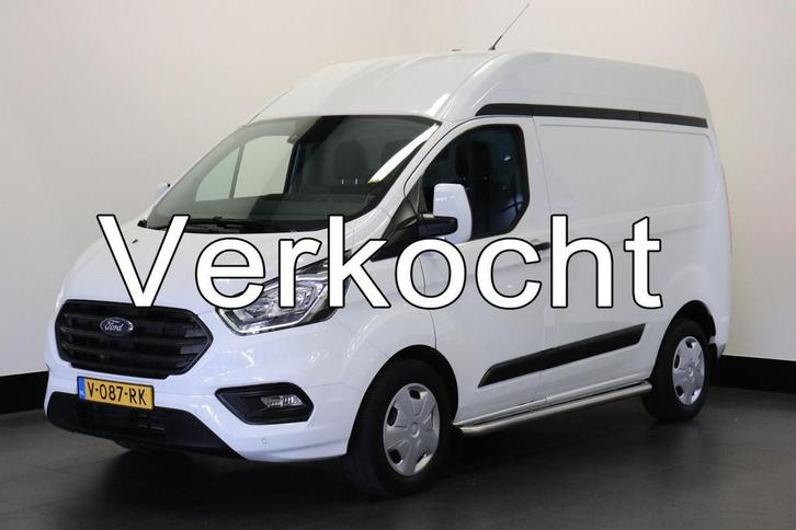 Ford Transit Custom 2.0 TDCI 130PK L1H2 Automaat EURO 6 - Ai, Auto's, Bestelwagens en Lichte vracht, Bedrijf, ABS, Airconditioning