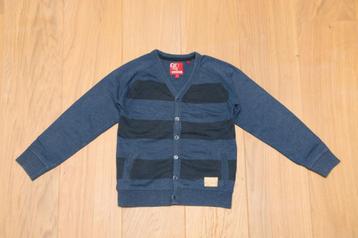 Blauw gestreepte gilet Someone, maat 122 beschikbaar voor biedingen