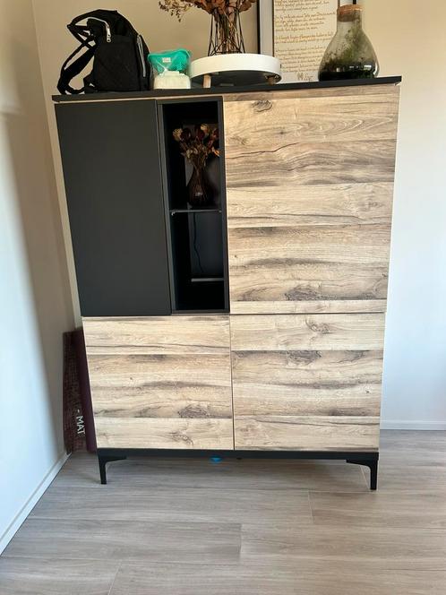 Barkast Feniks met verlichting, Huis en Inrichting, Kasten | Buffetkasten, Zo goed als nieuw, 150 tot 200 cm, 100 tot 150 cm, 25 tot 50 cm