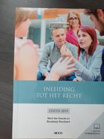 Inleiding tot het recht, Boeken, Ophalen, Zo goed als nieuw