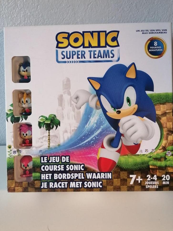Sonic Super Teams gezelschapsspel, Kinderen en Baby's, Speelgoed | Overig, Zo goed als nieuw, Ophalen