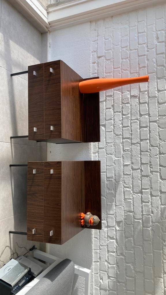 nachtkastjes, Huis en Inrichting, Kasten | Wandmeubels, Gebruikt, Ophalen