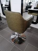 Chaise de coiffure SILVIA GOLD (avec défaut), Comme neuf, Autres types, Enlèvement