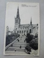 Alsemberg De Hertogelijke Kerk en de trappen, 1940 tot 1960, Ongelopen, Gebouw, Verzenden