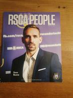 2 magazines rsca people rsc Anderlecht, Sports & Fitness, Comme neuf, Enlèvement ou Envoi