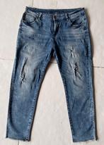 Msmode jeans op maat, slim leg 42, W33 - W36 (confectie 42/44), Blauw, Ophalen of Verzenden, Zo goed als nieuw