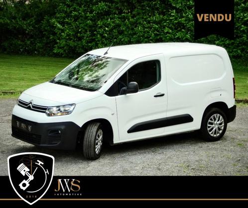 Citroen Berlingo Utilitaire 3 places 1.5 HDi 102 ** VENDU **, Autos, Citroën, Entreprise, Achat, Berlingo, ABS, Airbags, Air conditionné